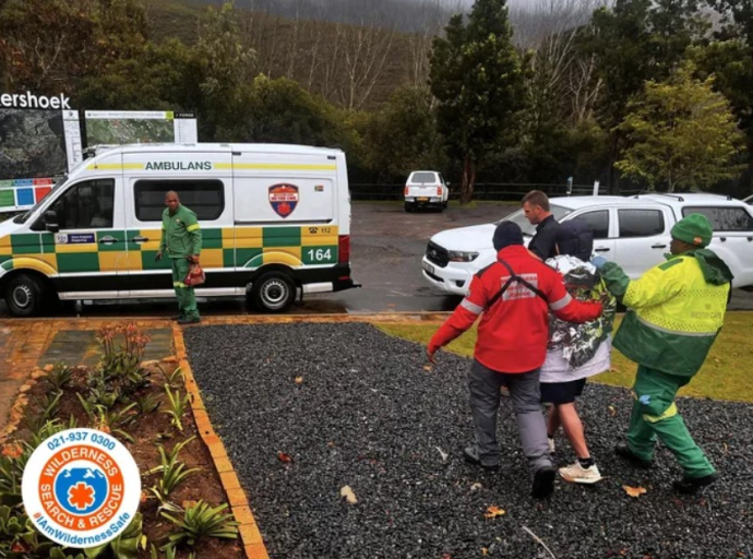 Tourist treated for hypothermia after surviving night in Cape storm